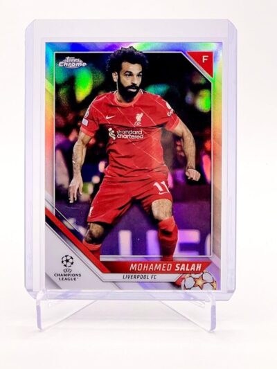 21-22 Chrome Salah Refractor UEFA Champions League