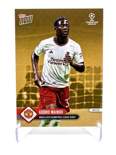 Kobbie Mainoo UCL Debut 1/1