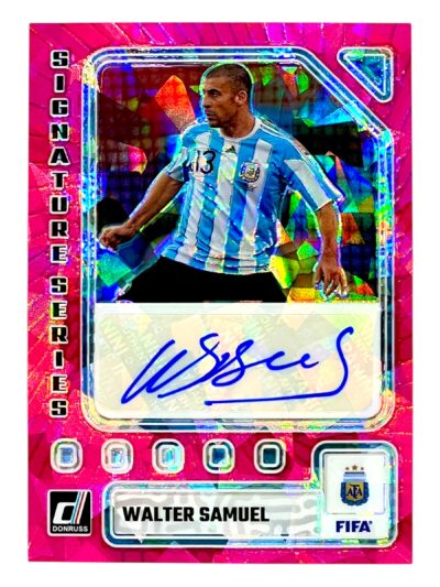 23-24 Donruss Samuel Pink Cracked Ice Auto