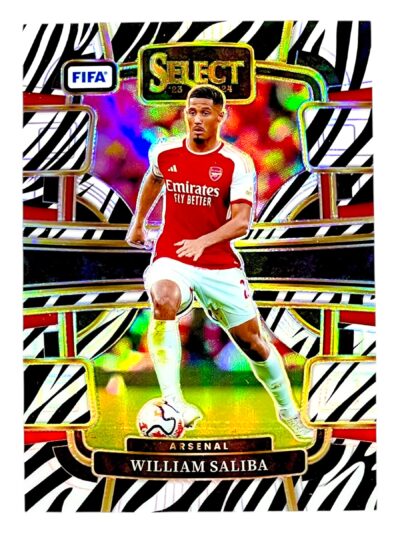 23-24 FIFA Select Saliba Zebra /25