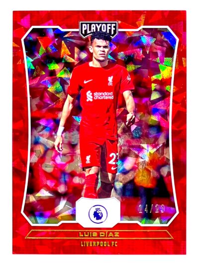 22-23 Chronicles Diaz Red Cracked Ice /23