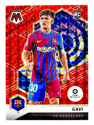 21-22 Mosaic Gavi Red Rookie