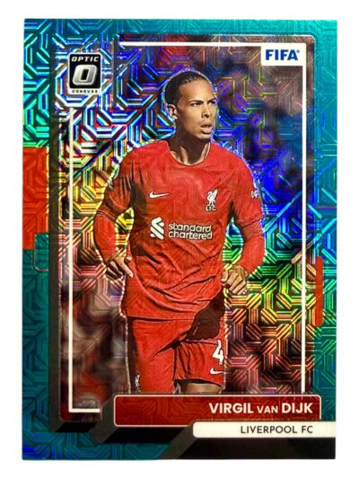 23-24 Donruss Van Dijk Aqua Mojo /49