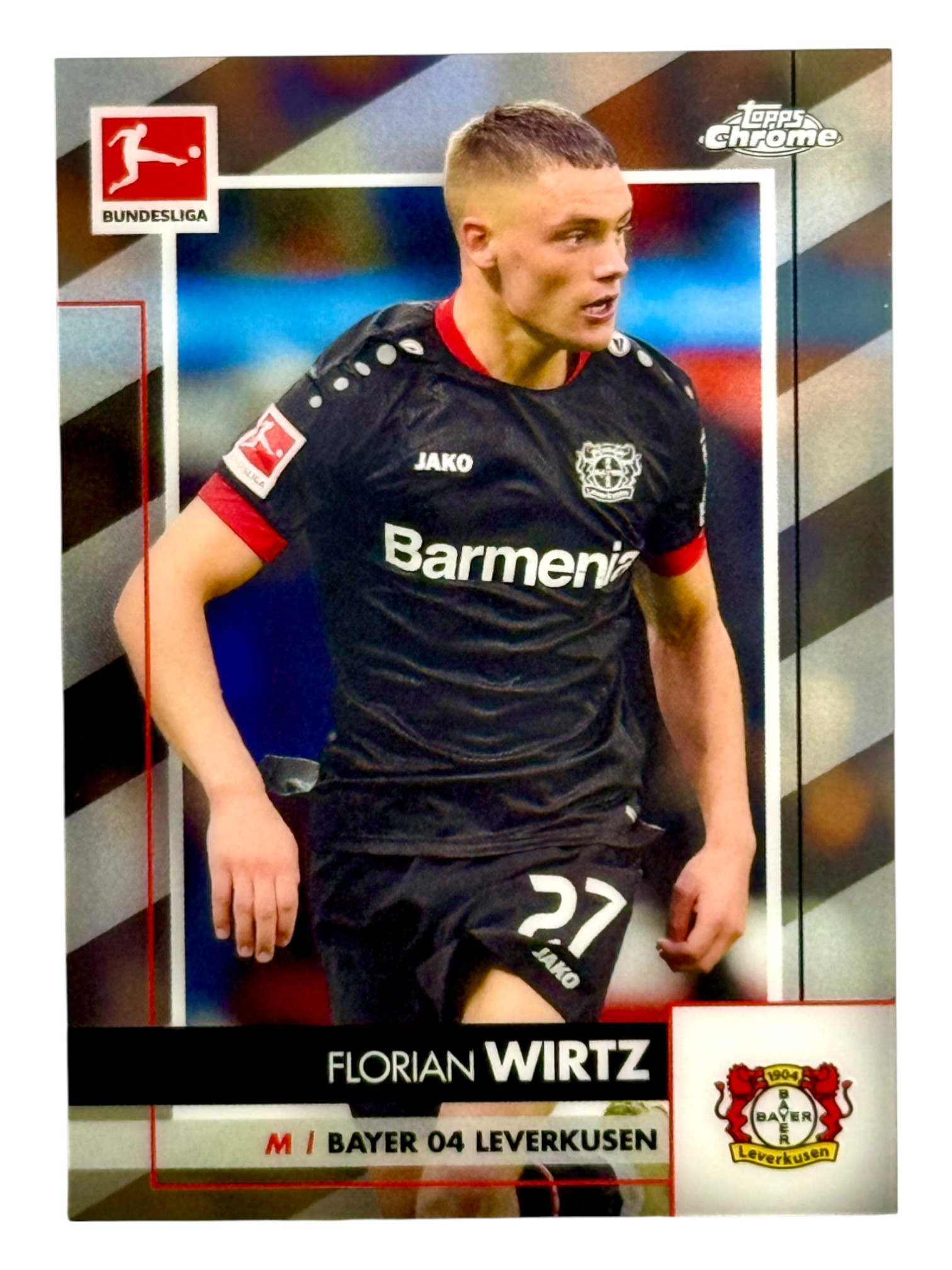 2021 Bundesliga Wirtz 1st Base card