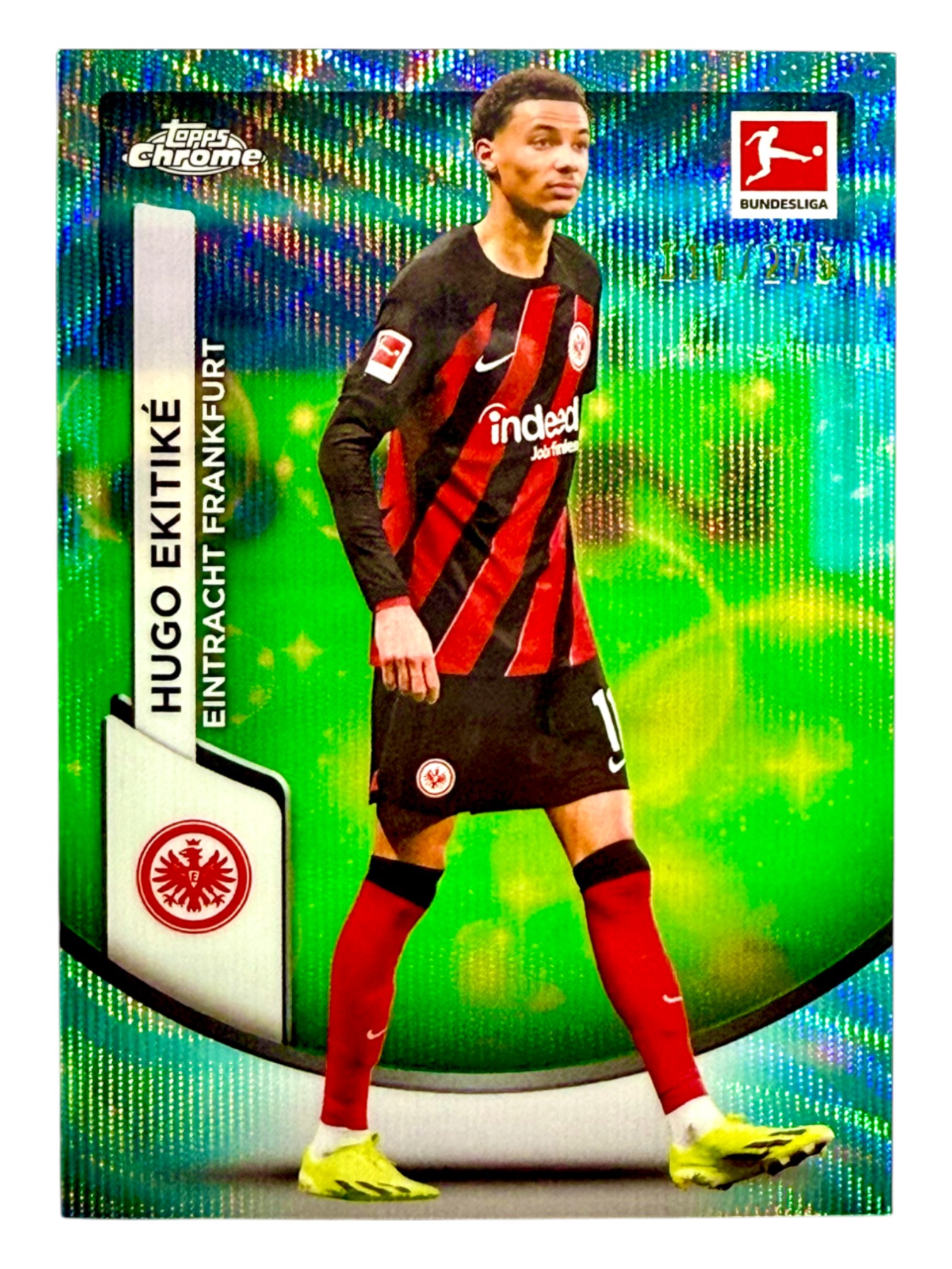 2024 Bundesliga Ekitike Blue Wave /275