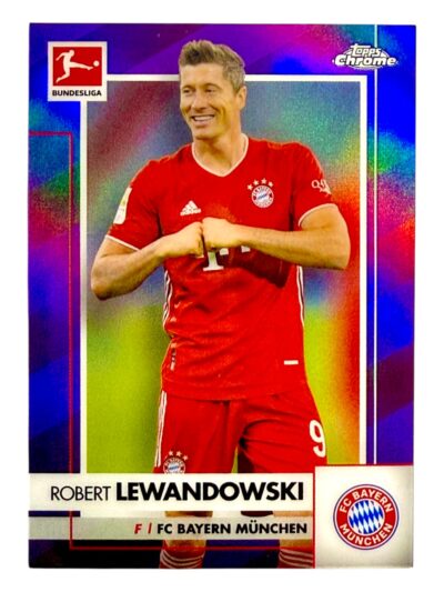 2021 Bundesliga Lewandowski Purple /299