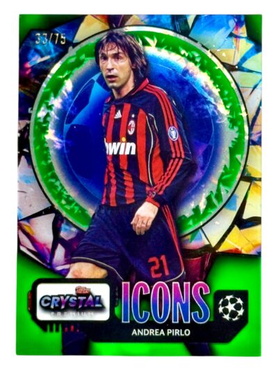 2023 Pirlo Green Crystal Icons /75
