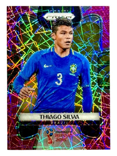 2018 WC Prizm Thiago Silva Pink Lazer /40