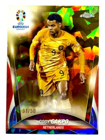 2024 Euro Sapphire Gakpo Gold /50