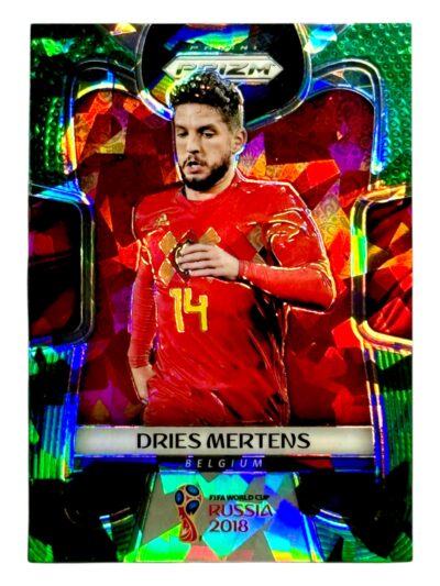 2018 WC Prizm Mertens Green Cracked Ice /25
