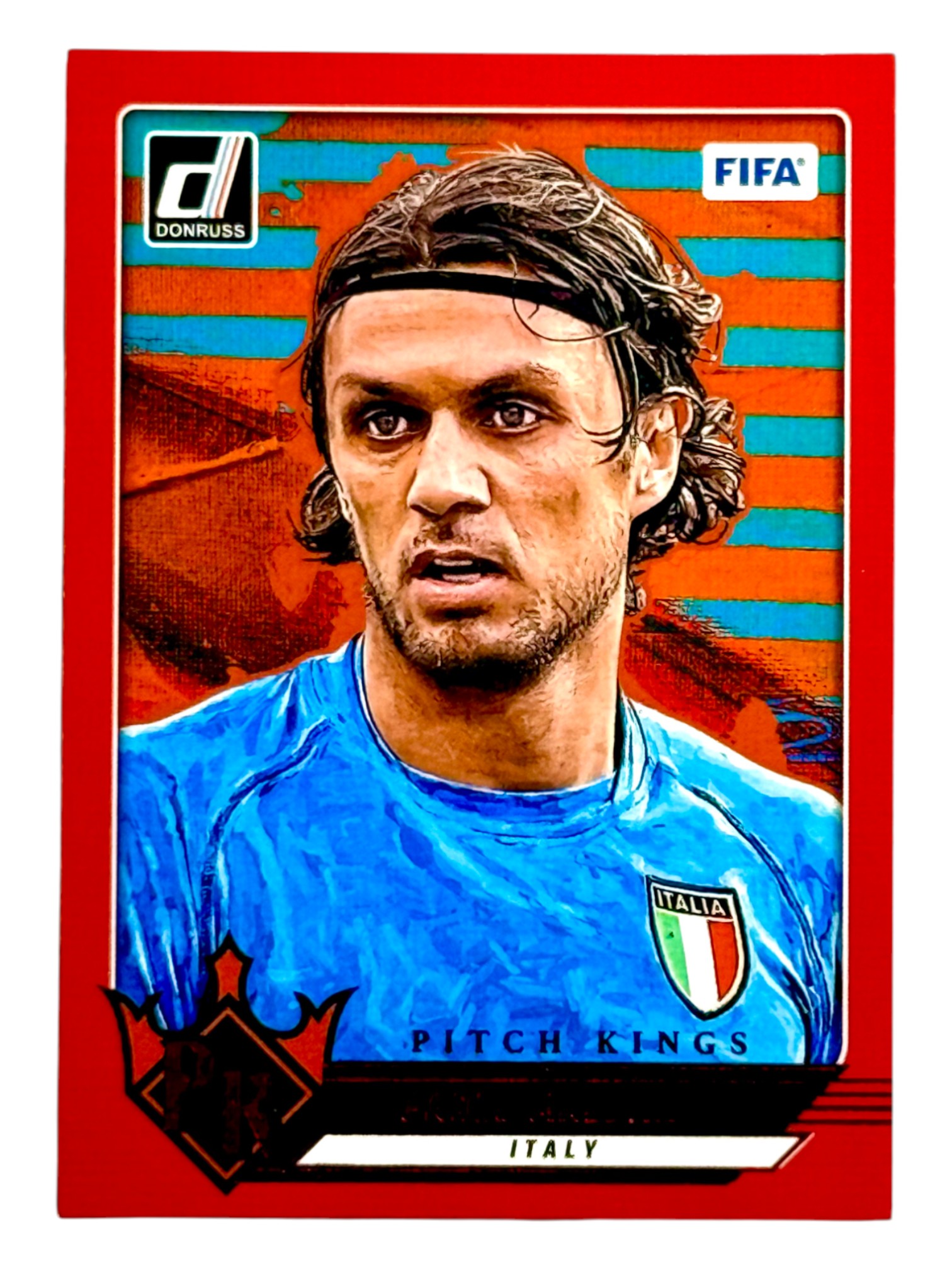24-25 Donruss Maldini Red Pitch Kings