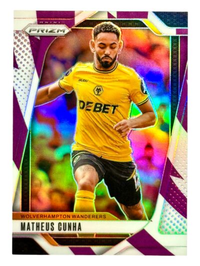 24-25 Prizm Cunha White & Purple /92